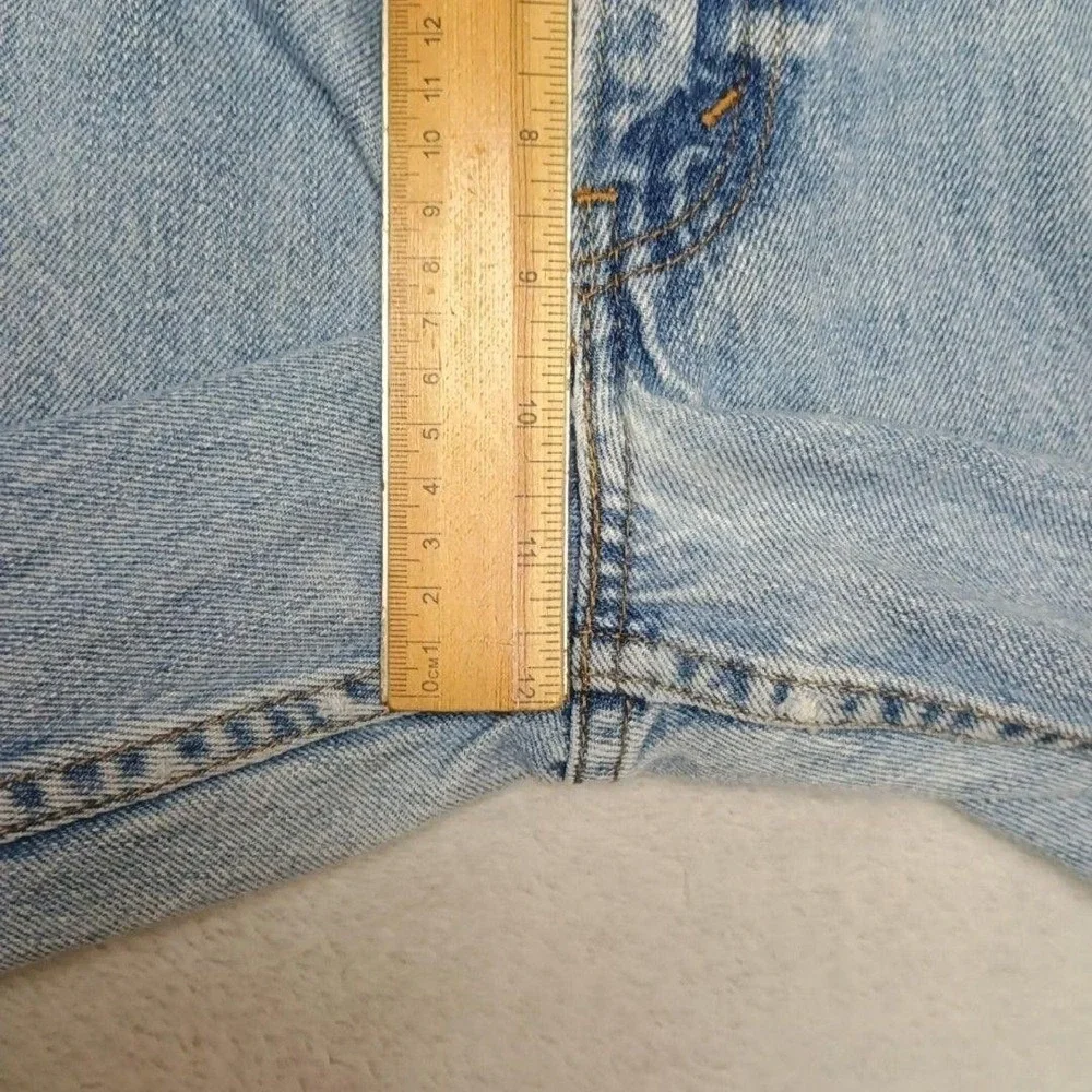 Levis 550 Jeans Mens 35x31 Blue Y2k Relaxed Tapered Light Wash Denim 5-Pocket